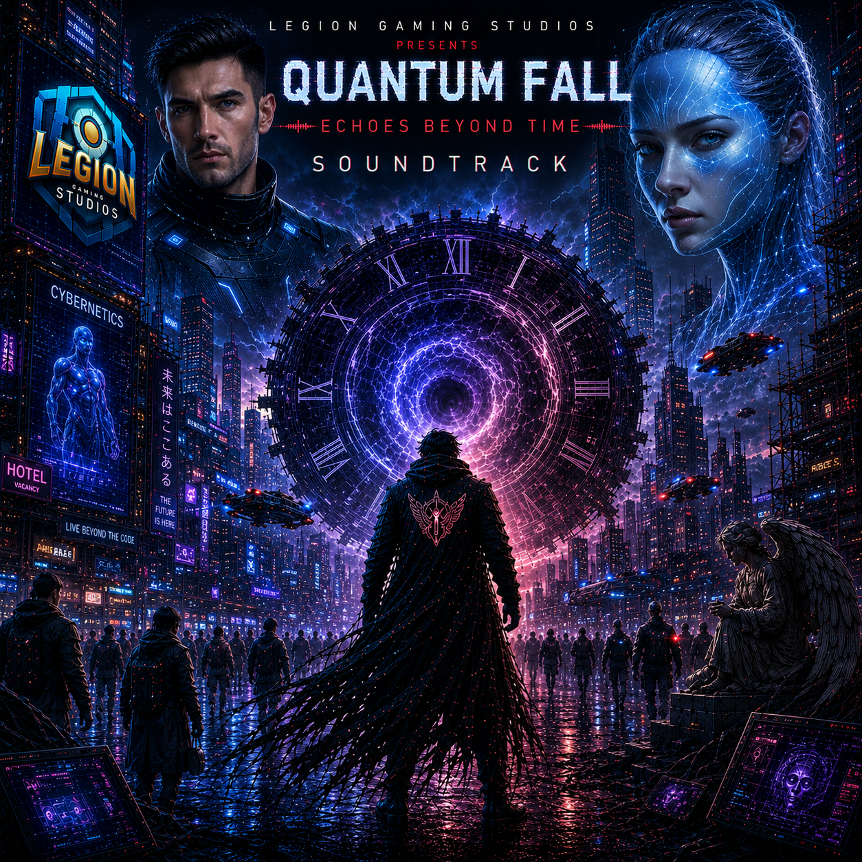 Quantum Fall: Echoes Beyond Time Soundtrack album art